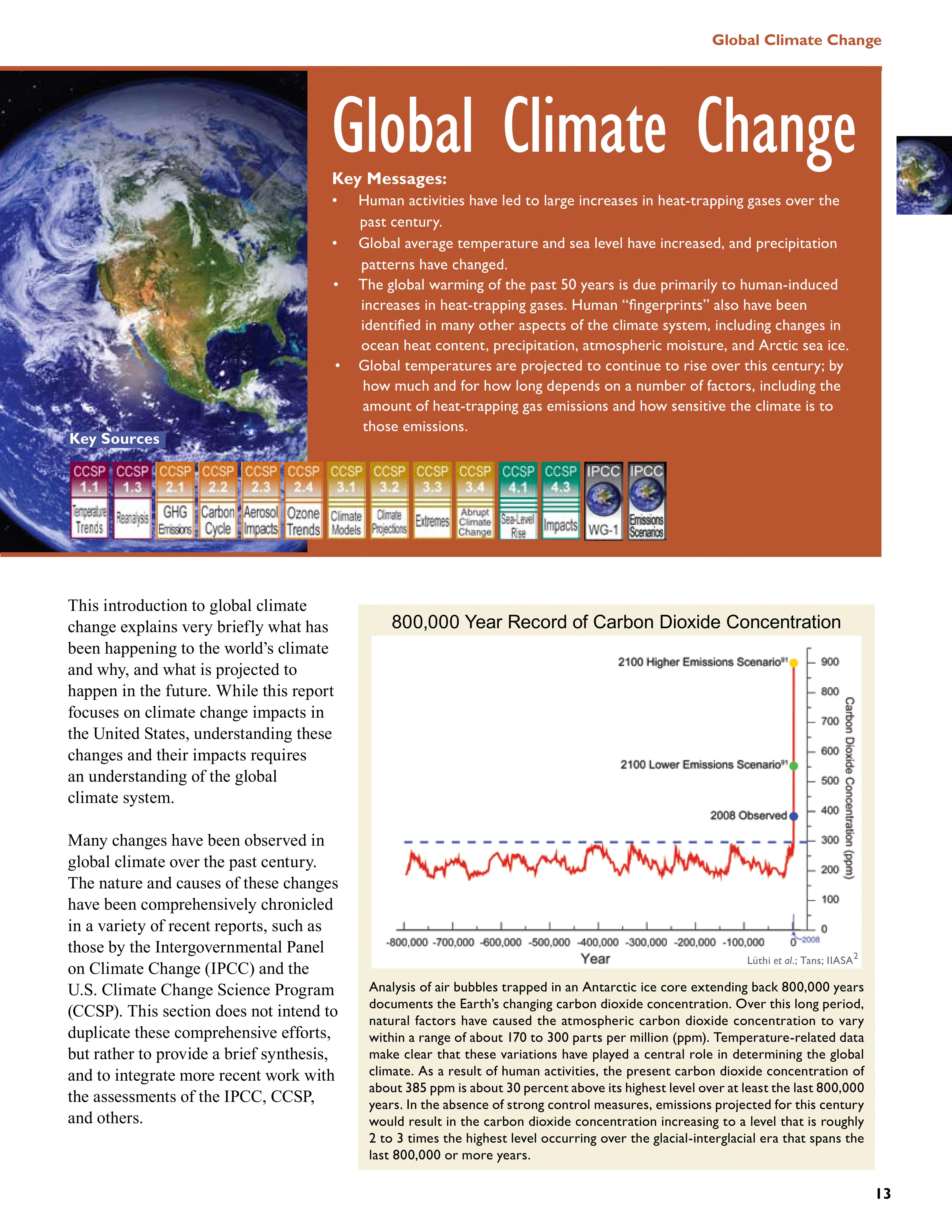 Global Climate Change Impacts in the United States