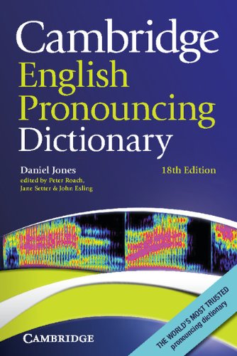 Cambridge English Pronouncing Dictionary, Paperback Version