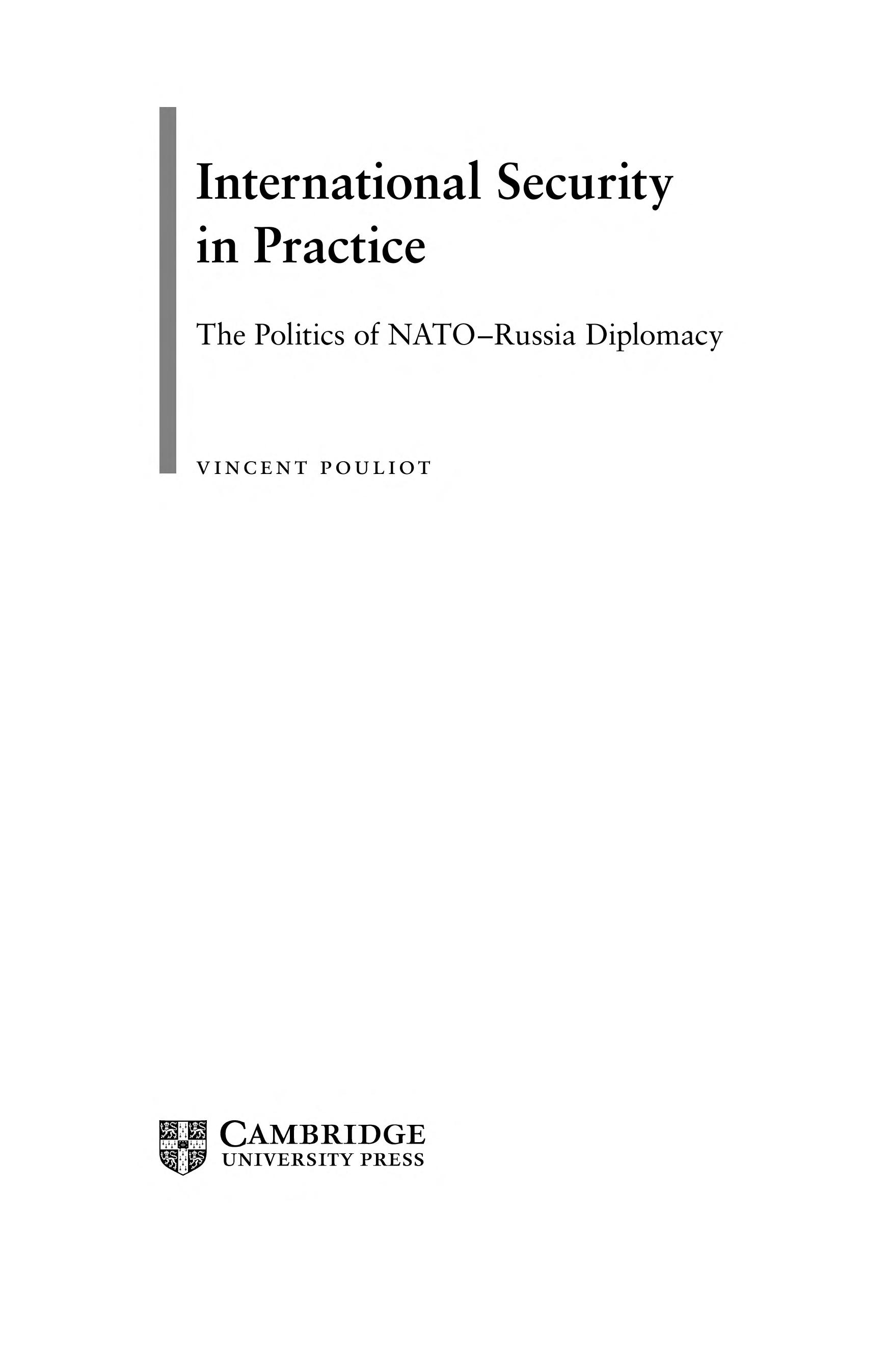 International security in practice