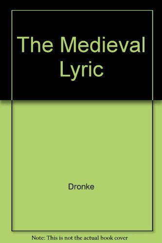 The Medieval Lyric