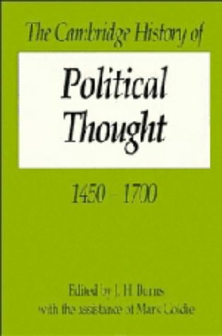The Cambridge History of Political Thought 1450–1700
