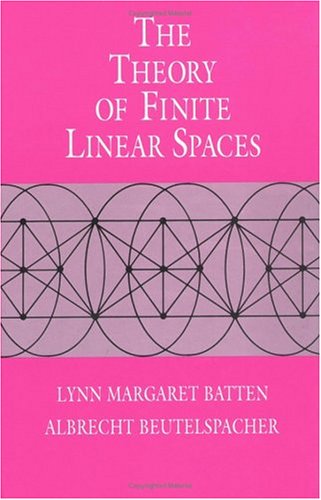 The Theory of Finite Linear Spaces: Combinatorics of Points and Lines