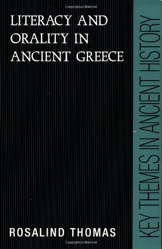 Literacy & Orality Ancient Greece