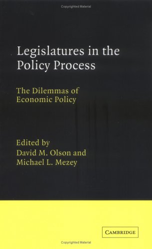 Legislatures in the Policy Process