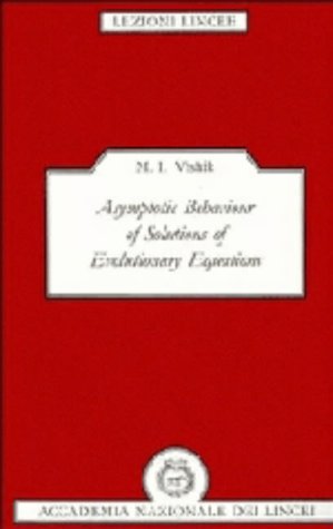Asymptotic Behaviour Of Solutions Of Evolutionary Equations