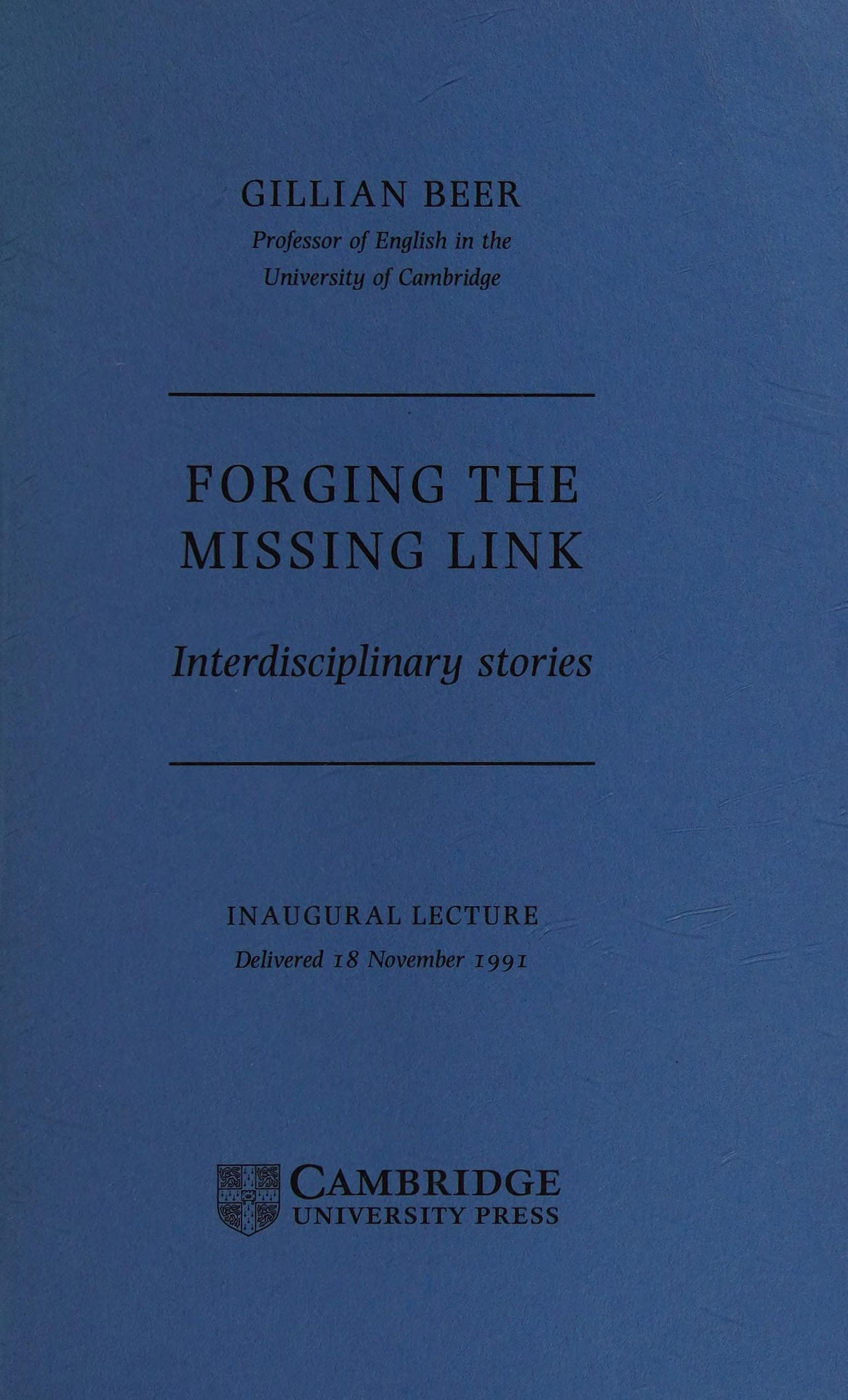 Forging The Missing Link