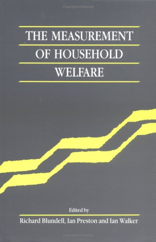 The Measurement of Household Welfare