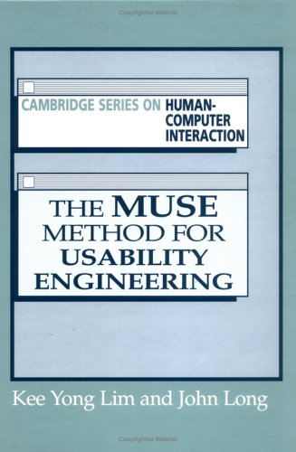 The Muse Method for Usability Engineering