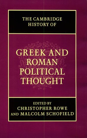 The Cambridge History of Greek and Roman Political Thought