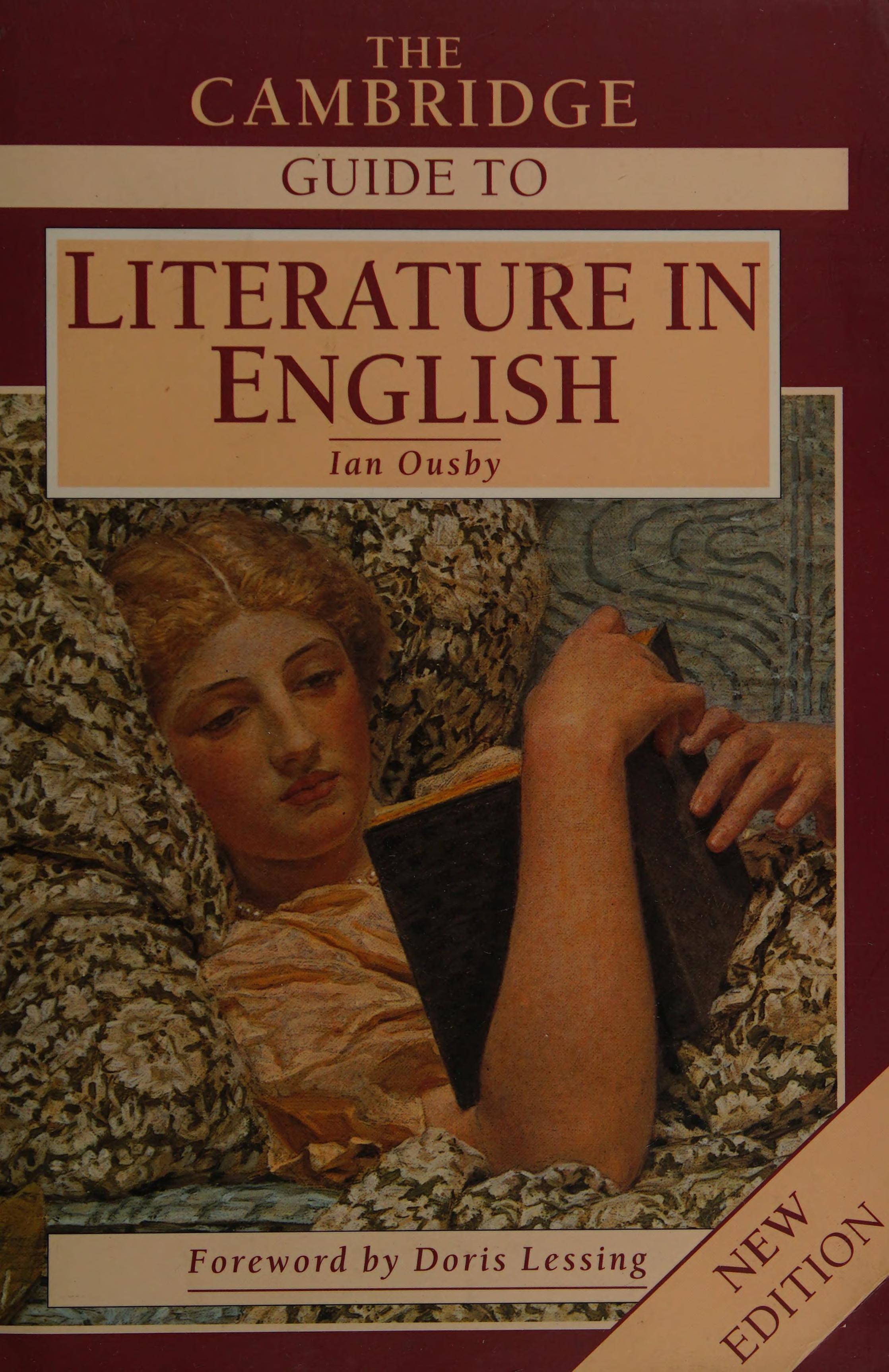 The Cambridge Guide to Literature in English