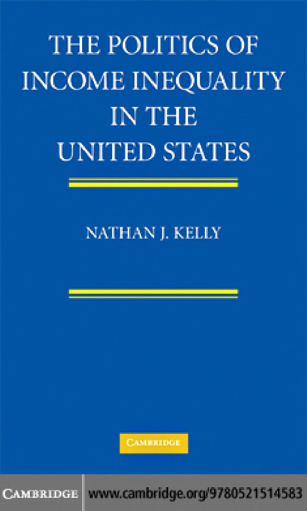 The politics of income inequality in the United States