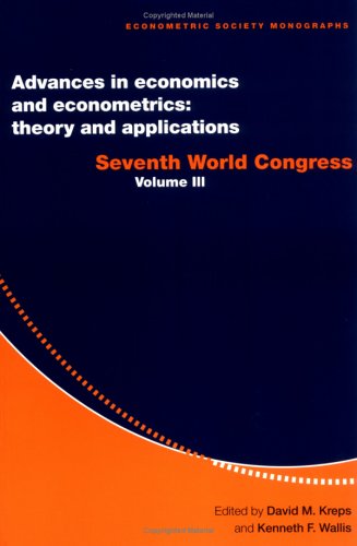 Advances in Economics and Econometrics Theory and Applications