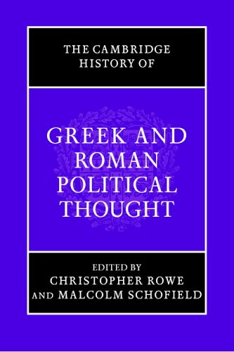 The Cambridge History of Greek and Roman Political Thought