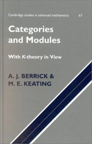 Categories and Modules with K-Theory in View