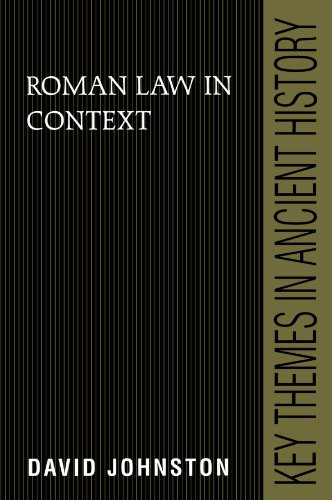 Roman Law in Context