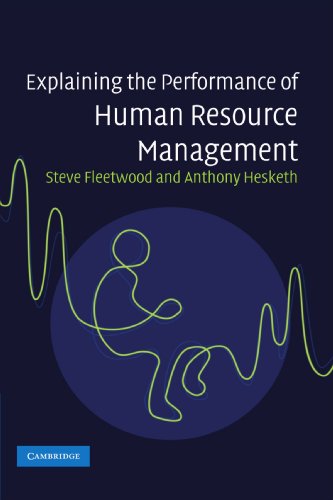 Understanding the Performance of Human Resource Management