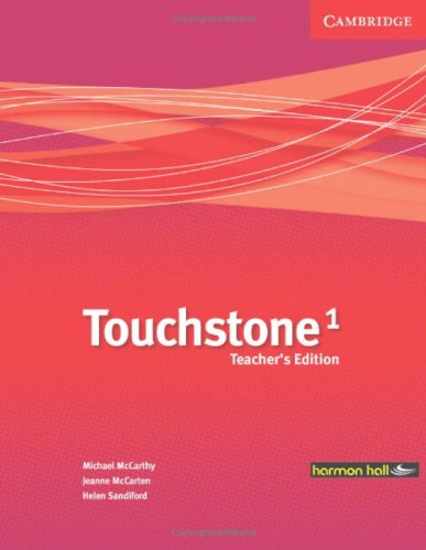 Touchstone Harmon Hall 1 Teacher's Book with Audio CD Mexican Edition