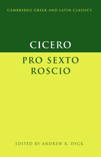 Cicero: Pro Sexto Roscio