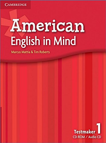 American English In Mind Level 1 Testmaker Audio Cd And Cd-Rom