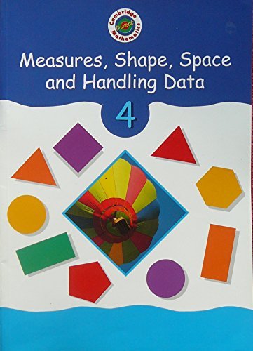 Cambridge Mathematics Direct 4 Measures, Shape, Space And Handling Data Teacher'S Book