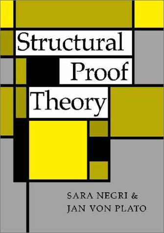 Structural Proof Theory