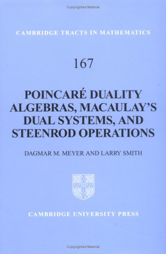 Poincaré Duality Algebras, Macaulay's Dual Systems, and Steenrod Operations