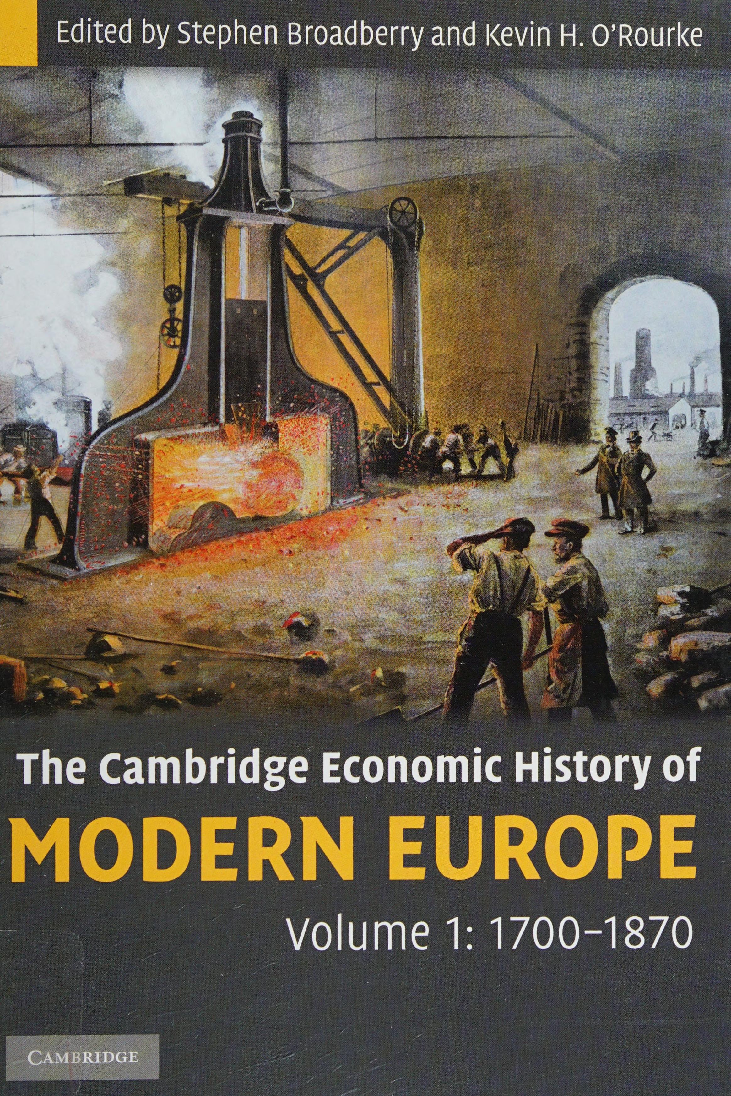 The Cambridge economic history of modern Europe