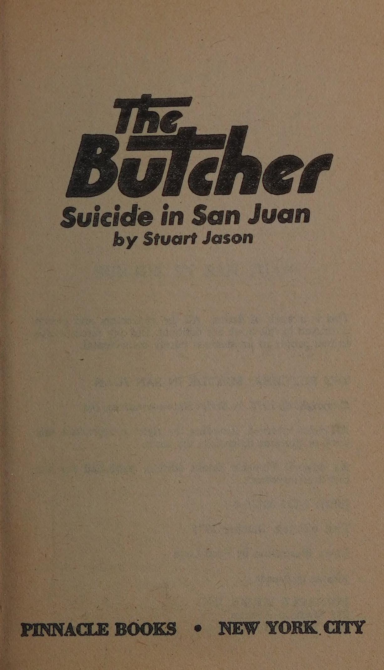 Suicide In San Juan