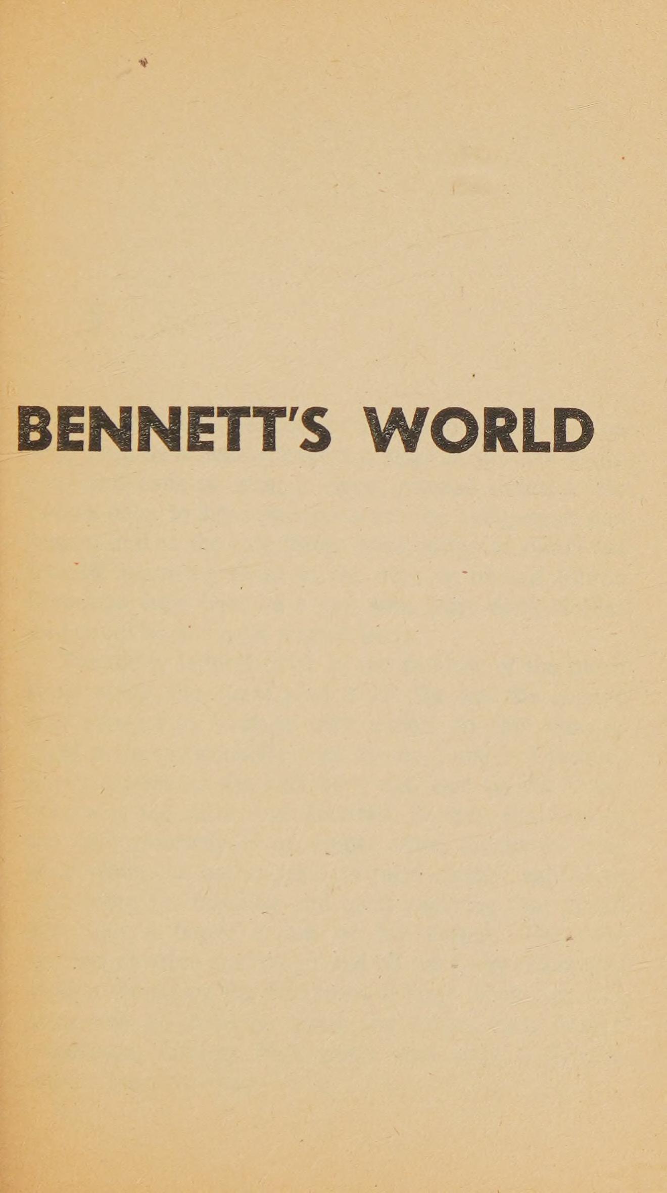 Bennett s World