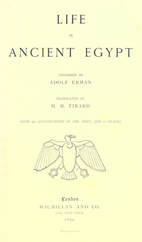 Life in Ancient Egypt