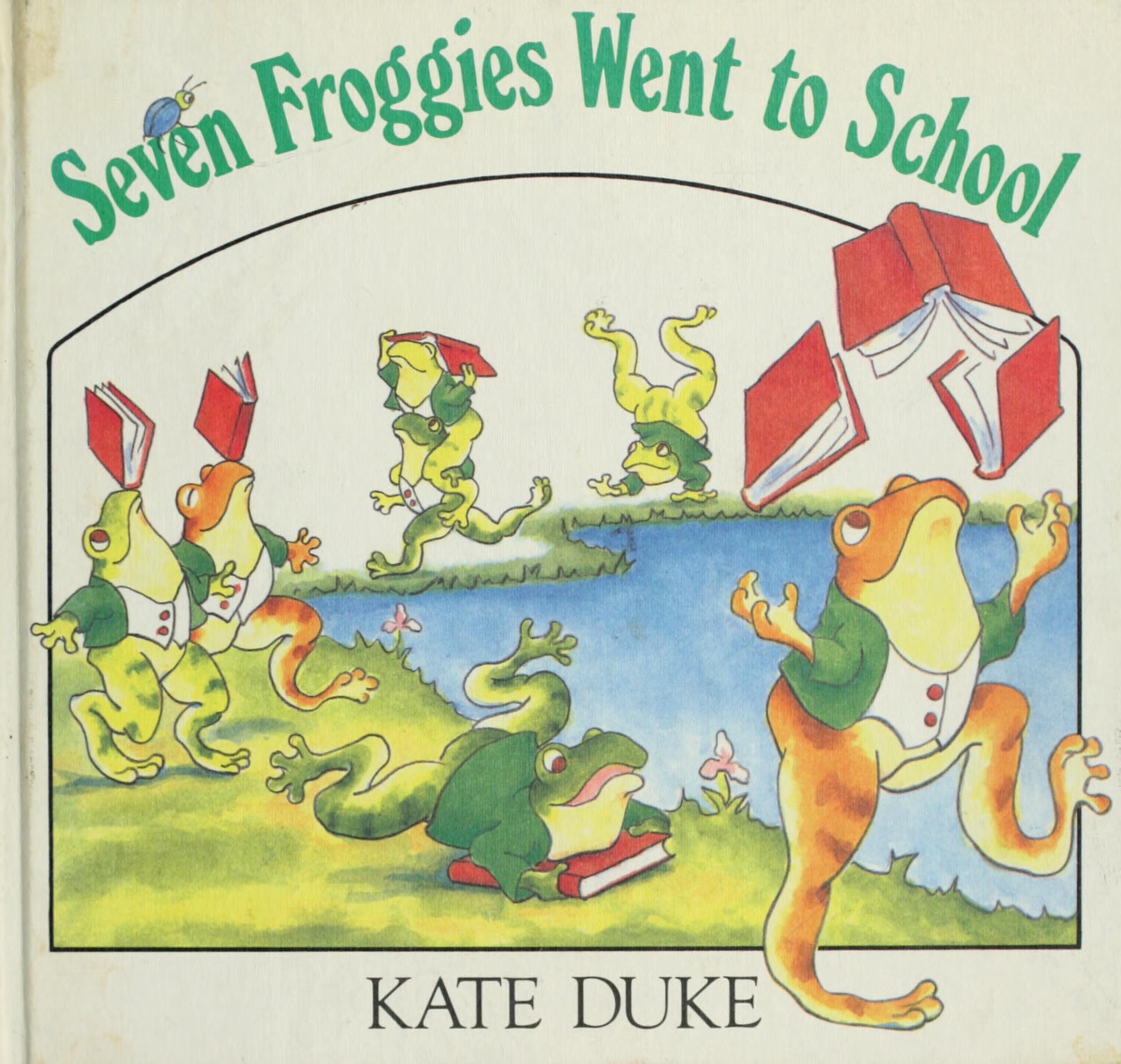 Seven Froggies Went to School