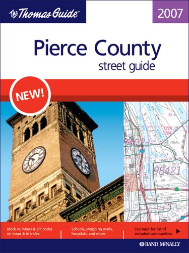 Thomas Guide Pierce Counties, Washington