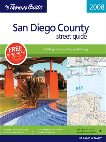 The Thomas Guide 2008 San Diego County, California