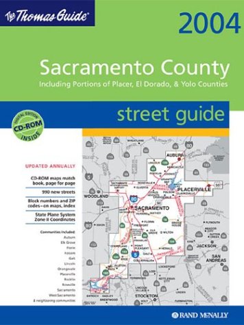 Thomas Guide 2004 Sacramento County Street Guide