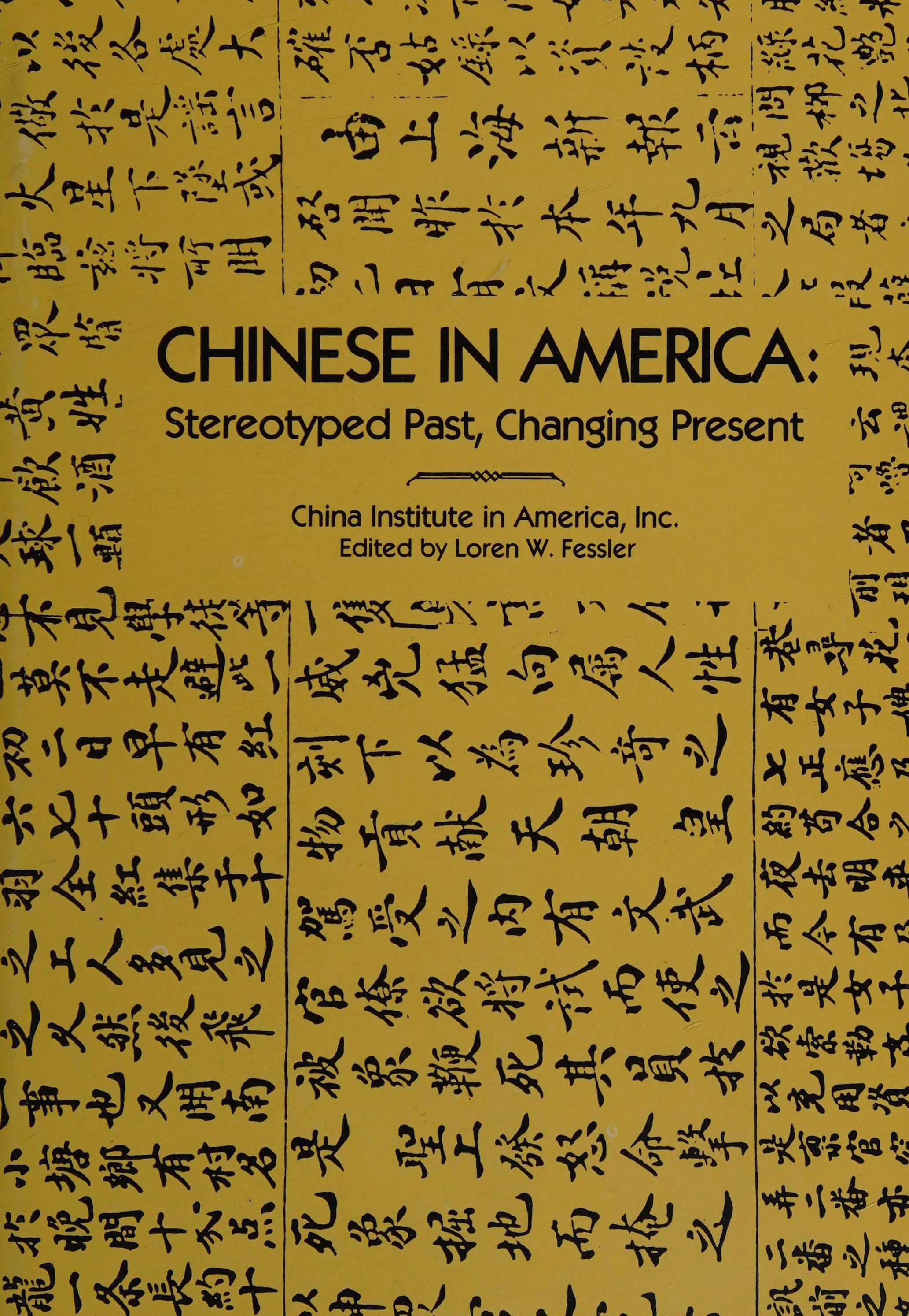 Chinese in America