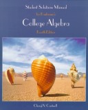 Student Solutions Manual For Kaufmann's College Algebra