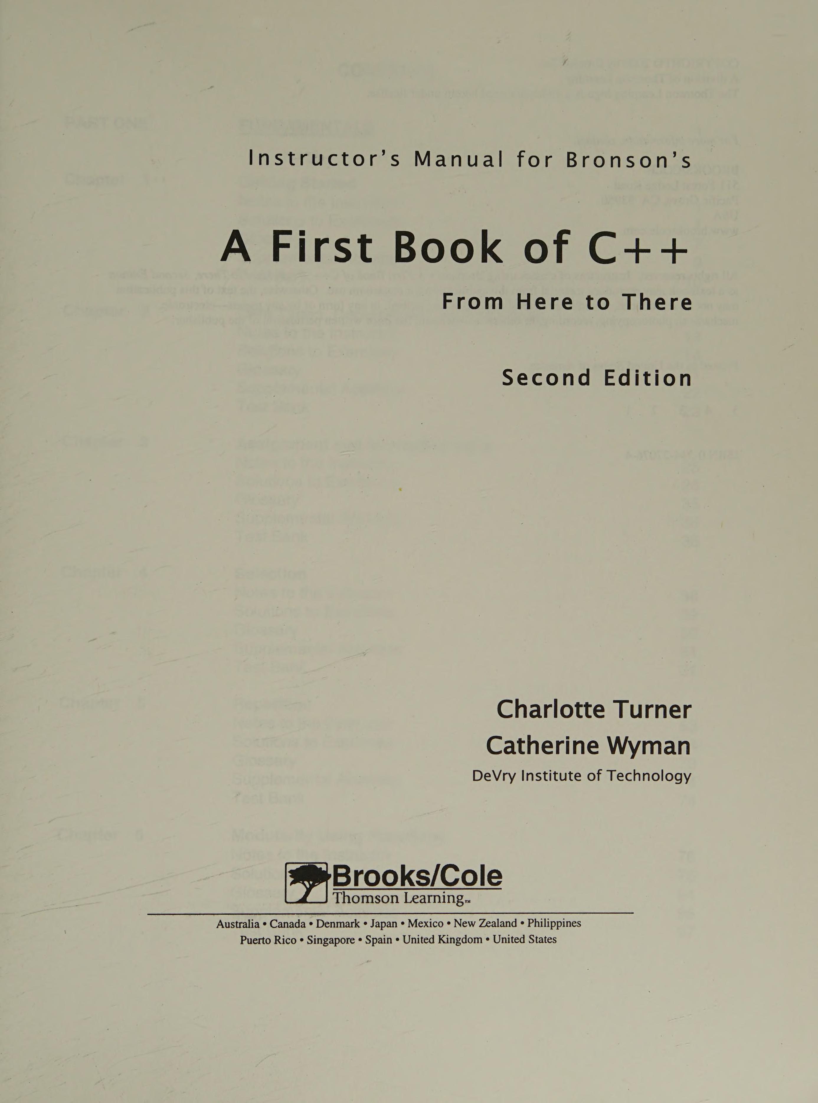FIRST BOOK OF C ED2 IM