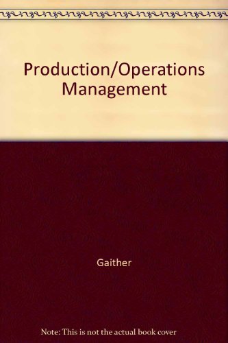 Production/Operations Management