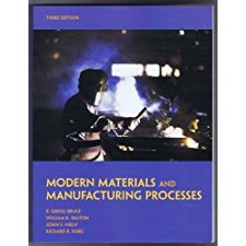 MODERN MATERIALS and MANUFACTURING PROCESSES Third Edition