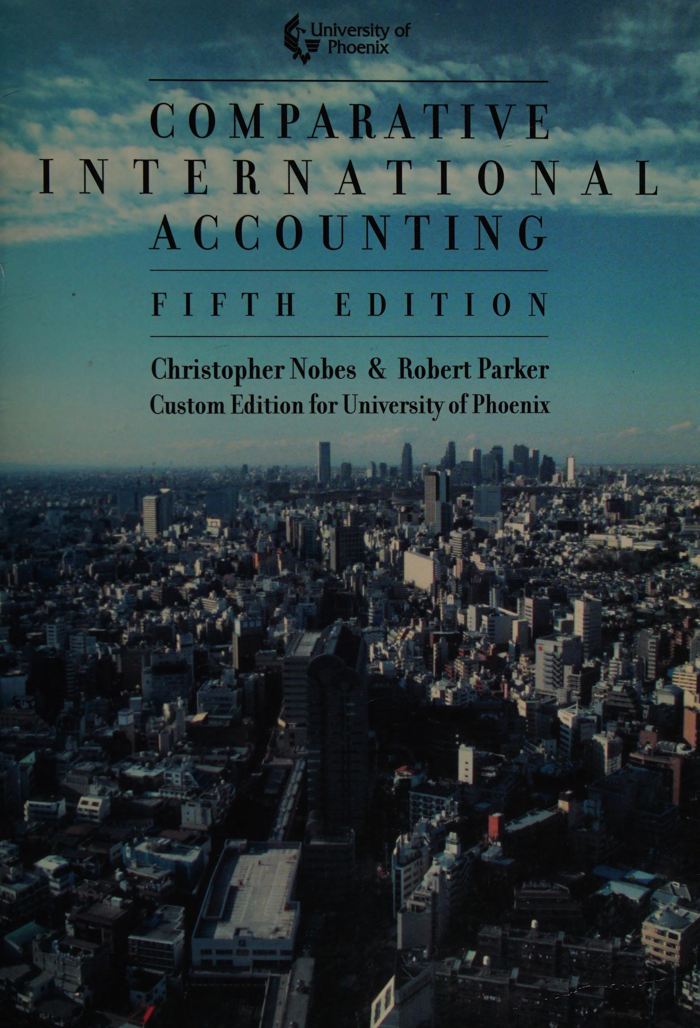 Comparative International Accounting