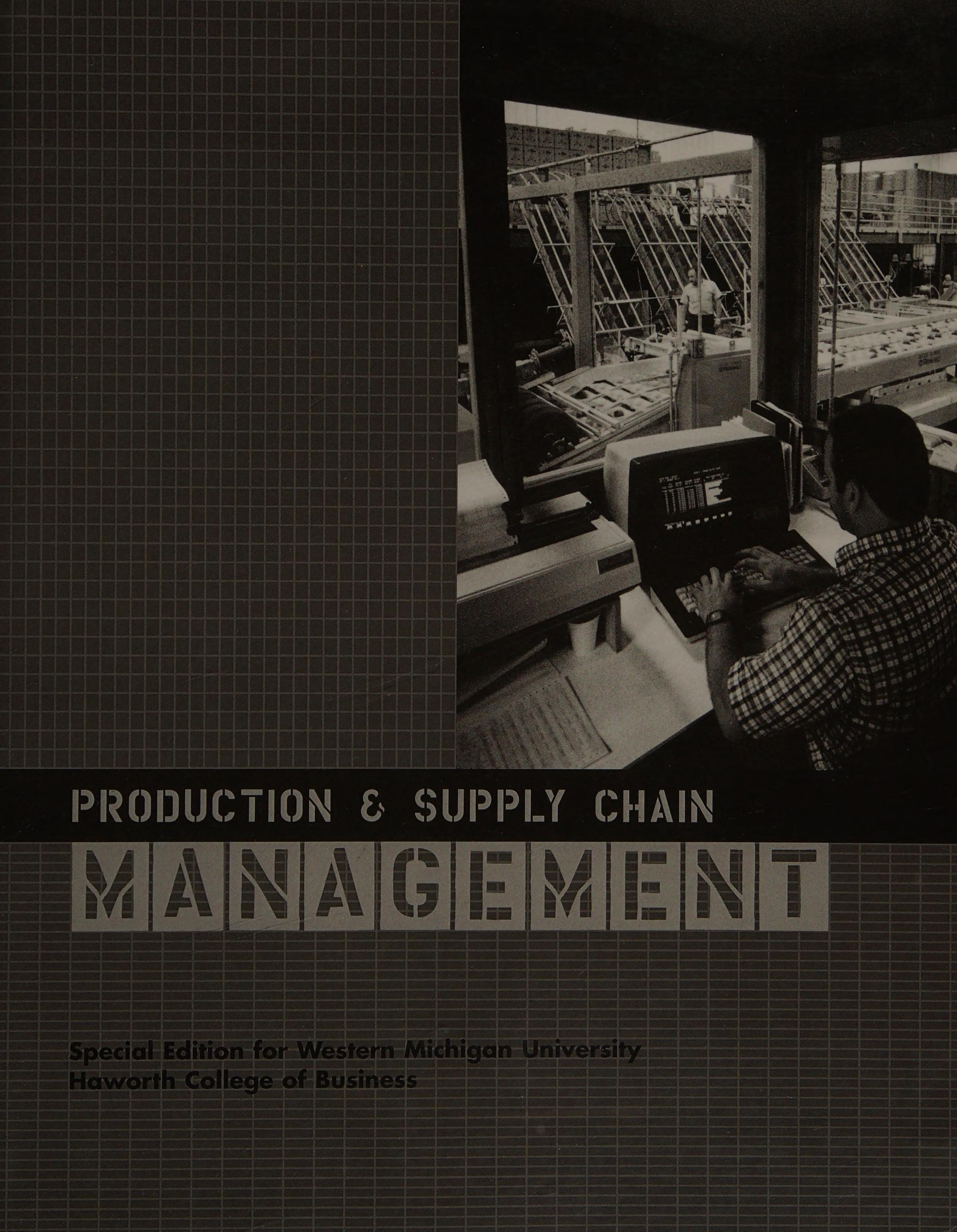 Production and Supply Chain Management