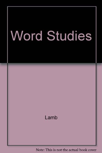 Word Studies