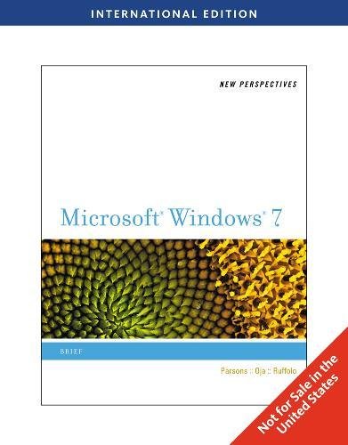 New Perspectives On Microsoft Windows 7