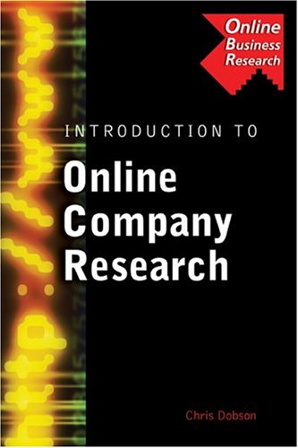 Introduction To Online Company Research