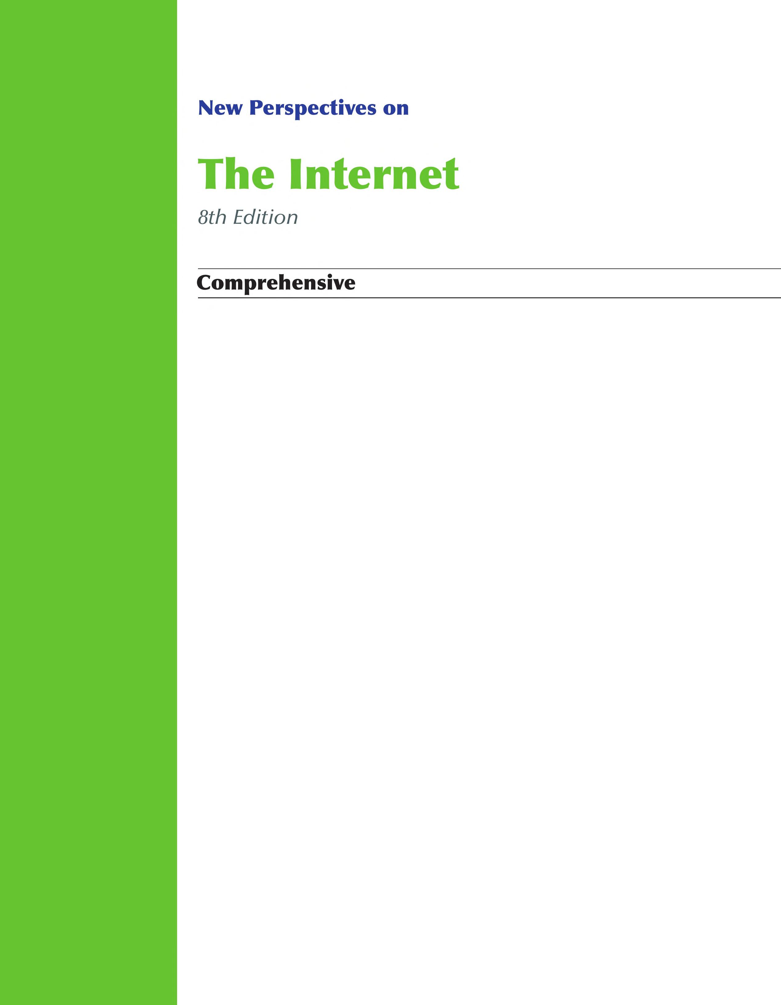 New perspectives on the Internet