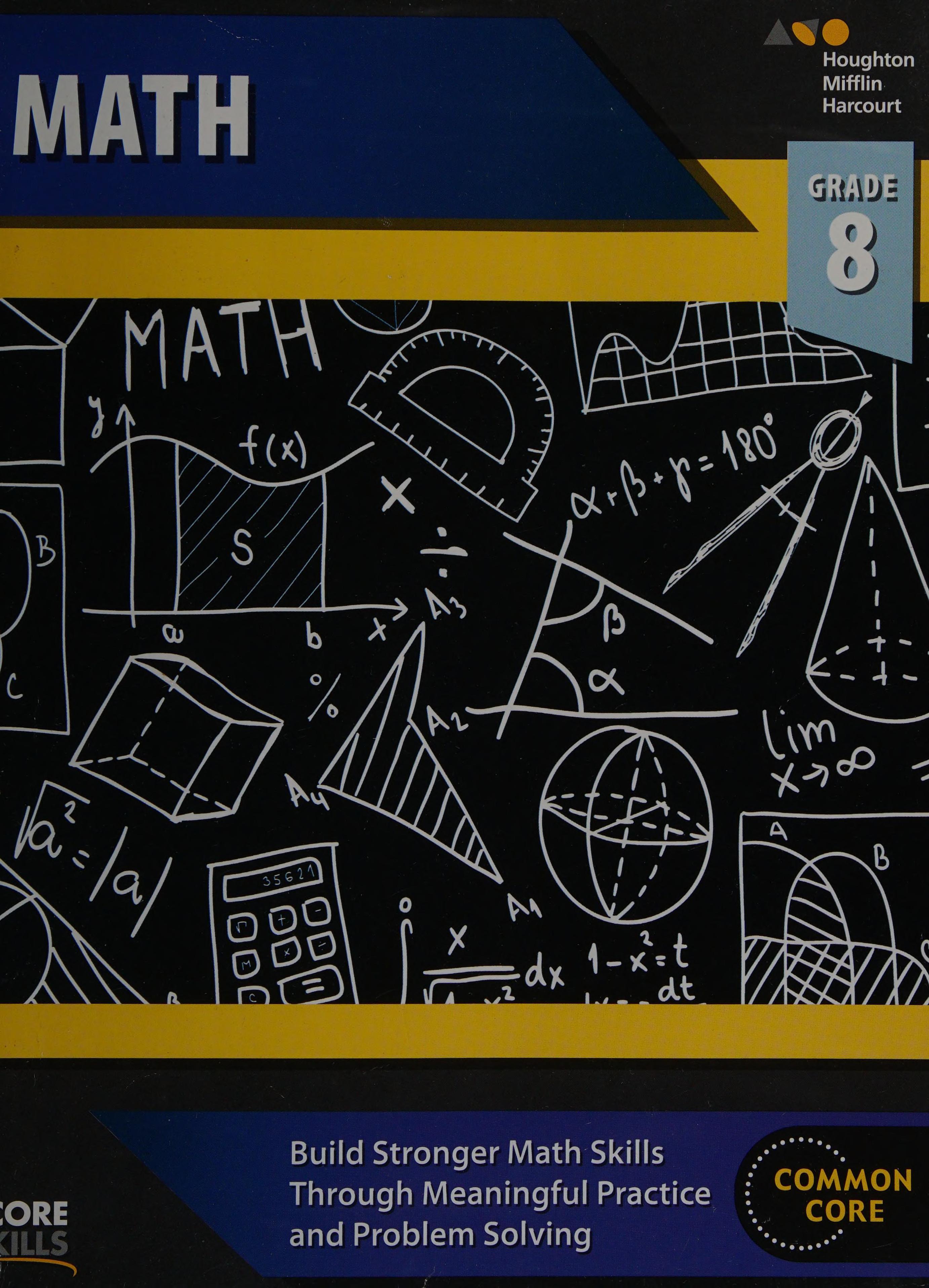 Steck-Vaughn Core Skills Mathematics
