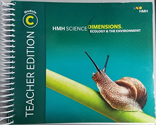 HMH Science Dimensions Ecology & the Environment Teacher Edition