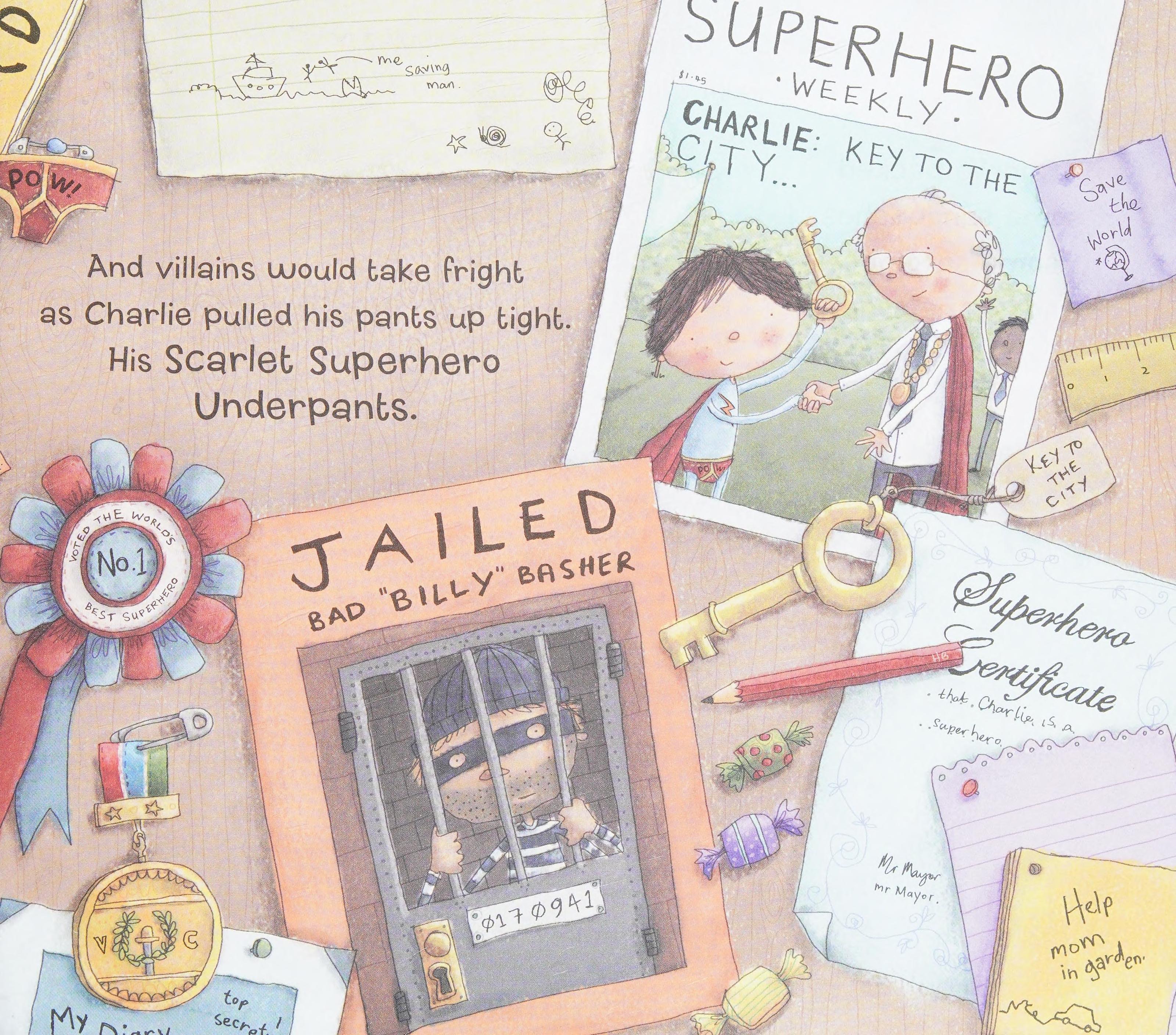 Charlie's Superhero Underpants