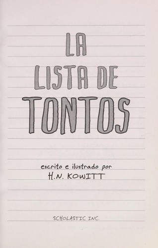 La lista de tontos