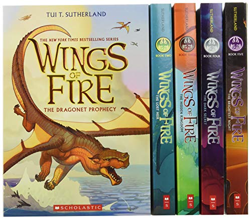 Wings Of Fire Boxset, Books 1-5 by Tui T. Sutherland, ISBN 9780545855723